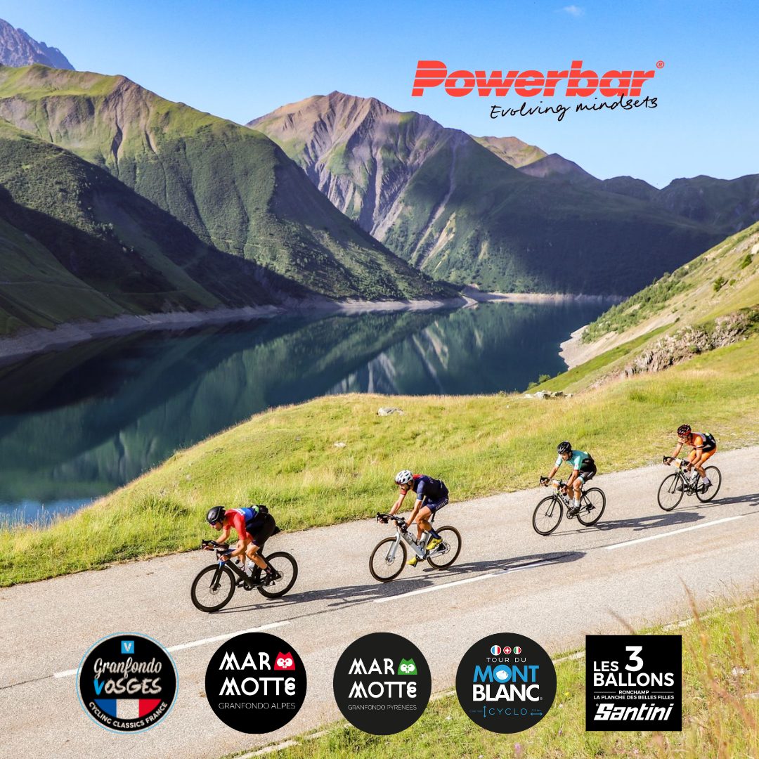 Powerbar : présent sur 5 événements cyclo en 2023 sport-fit-shop.fr