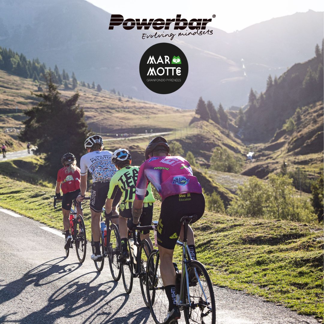POWERBAR PRESENT SUR LA MARMOTTE GRANFONDO PYRENEES