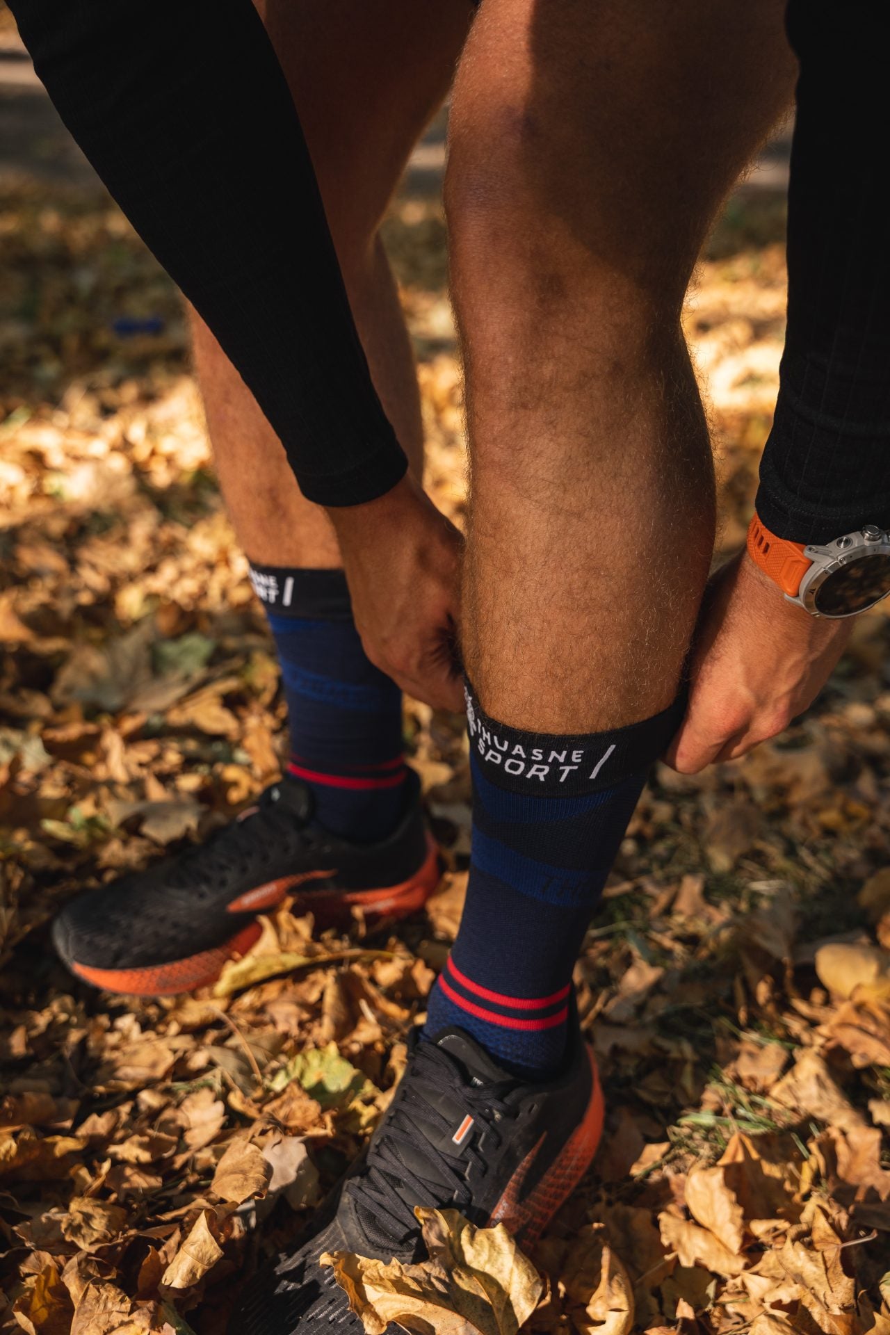 Thuasne Sport Chaussettes compression Mid ACTIV Homme