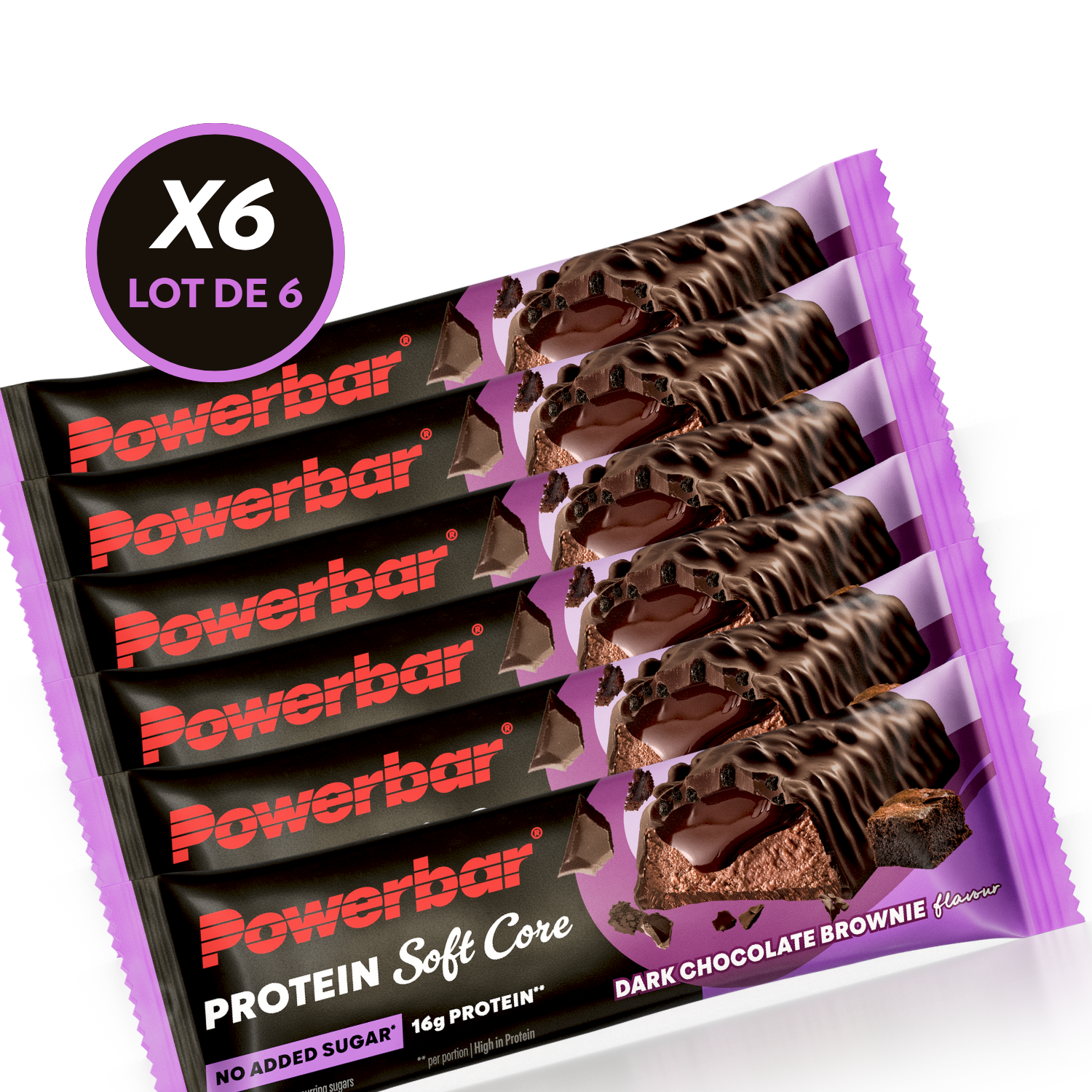 Barres Protéinées POWERBAR Soft Core - 48 g