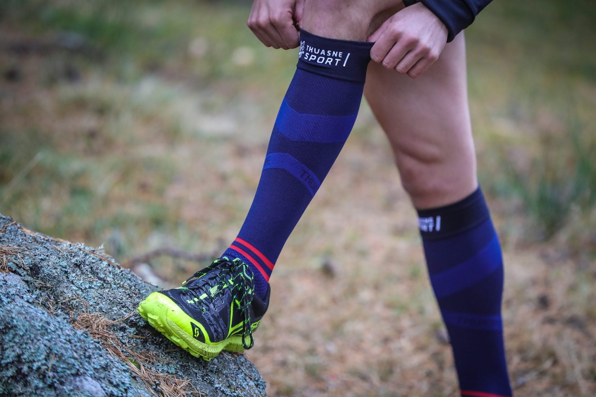 Thuasne Sport Chaussettes longues compression ACTIV Homme