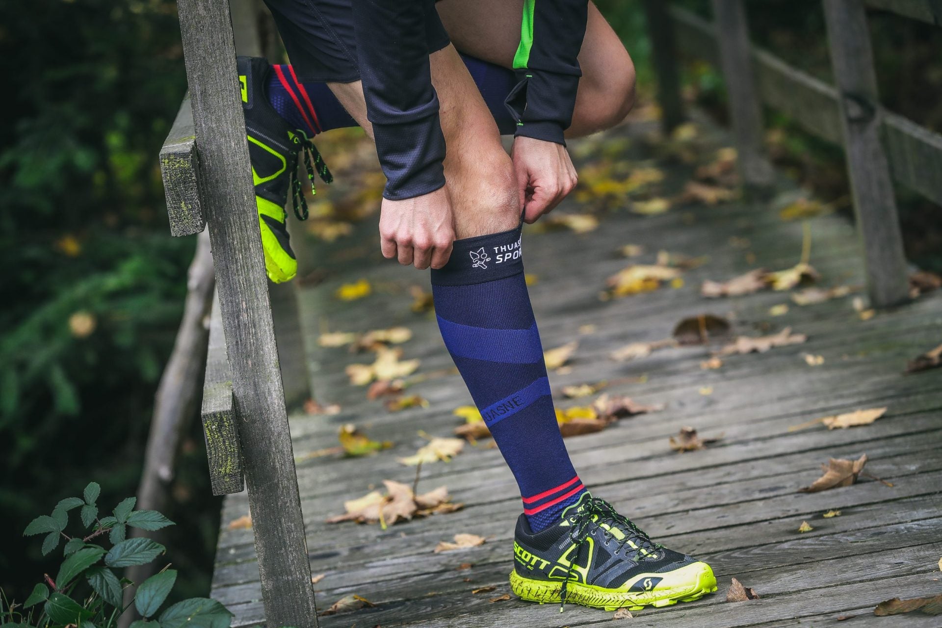 Thuasne Sport Chaussettes longues compression ACTIV Homme