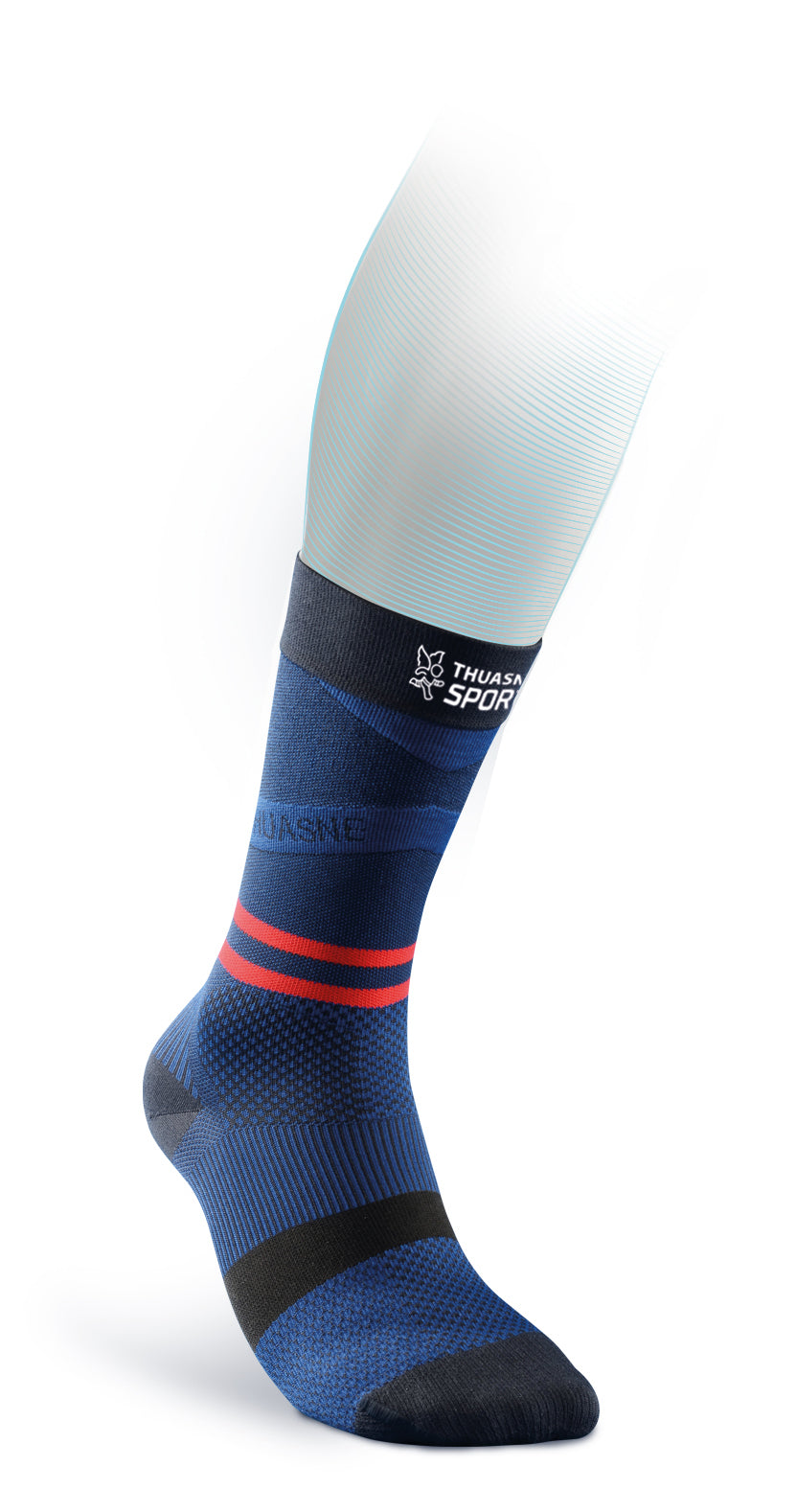 Thuasne Sport Chaussettes compression Mid ACTIV Homme