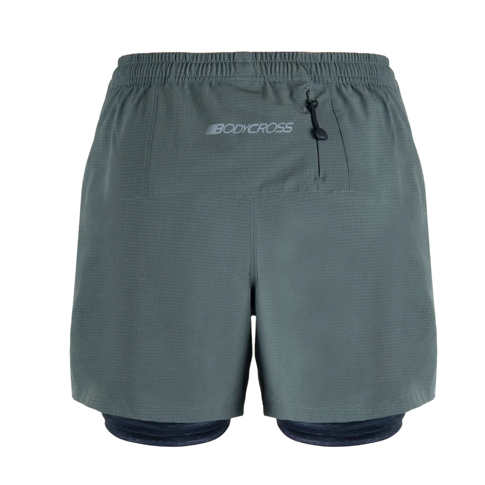 Short-Cuissard 3 en 1 Running-Trail Homme Ben