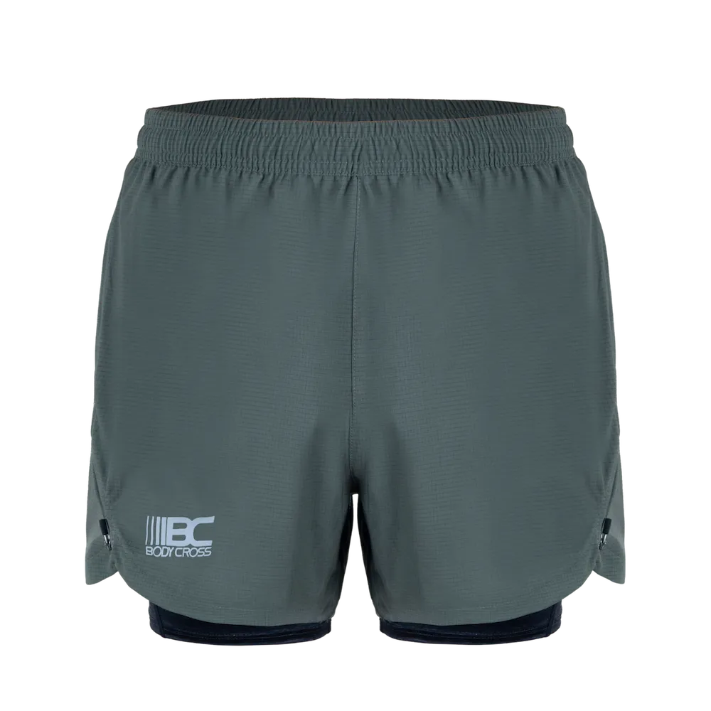 Short-Cuissard 3 en 1 Running-Trail Homme Ben