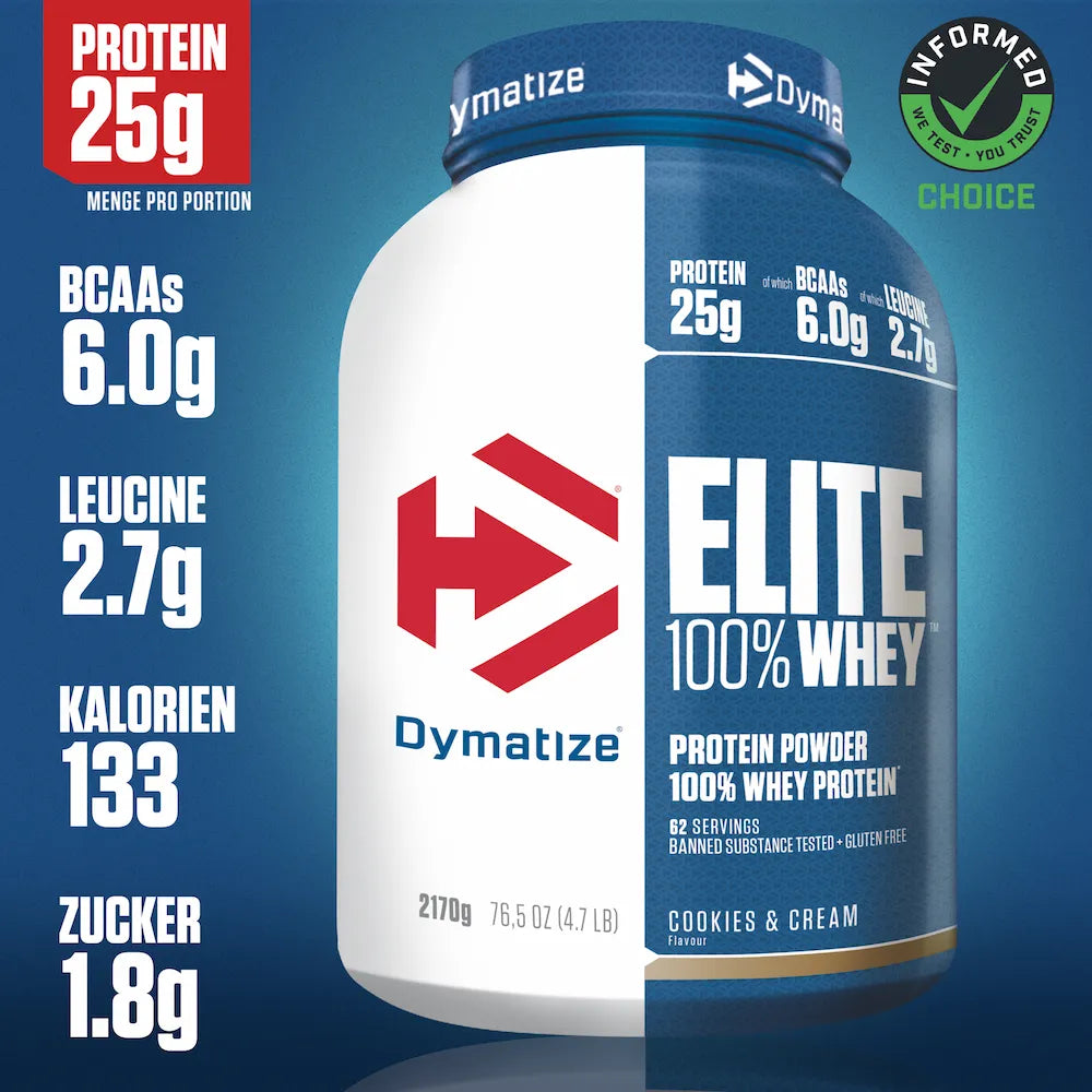Elite Whey 942 gr Dymatize - 100% de protéines de Whey