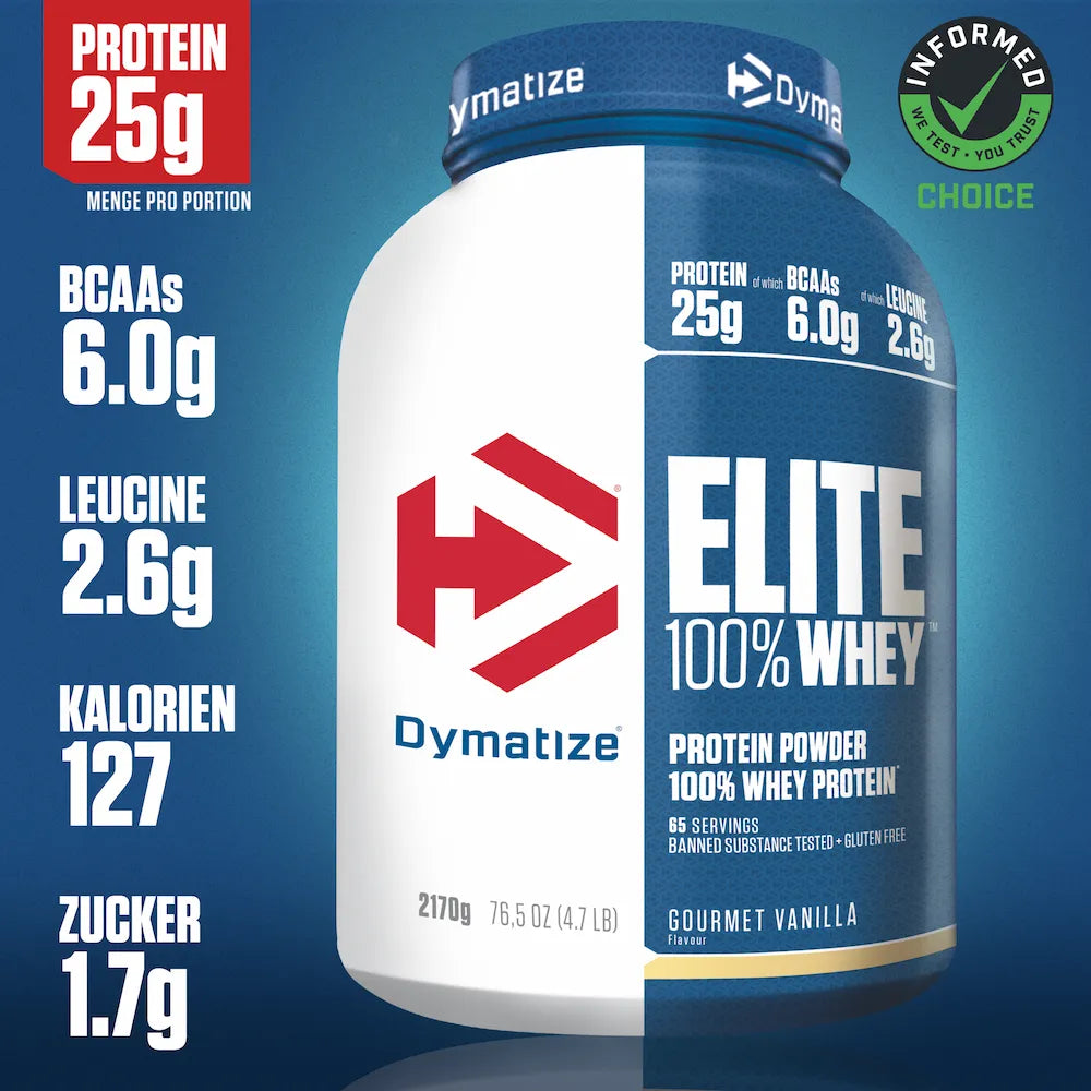 Elite Whey 942 gr Dymatize - 100% de protéines de Whey