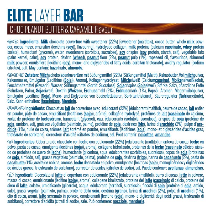 Barres Elite Layer Dymatize - 60g