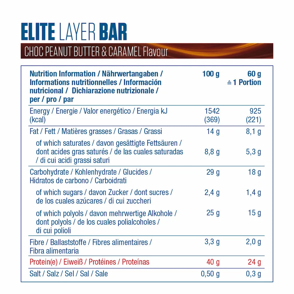 Barres Elite Layer Dymatize - 60g