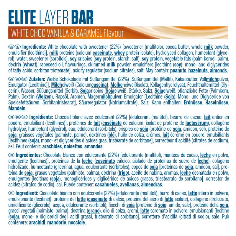 Barres Elite Layer Dymatize - 60g