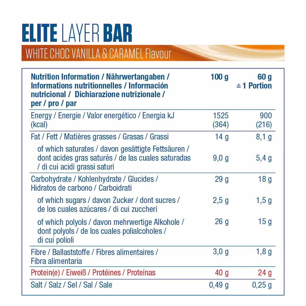 Barres Elite Layer Dymatize - 60g