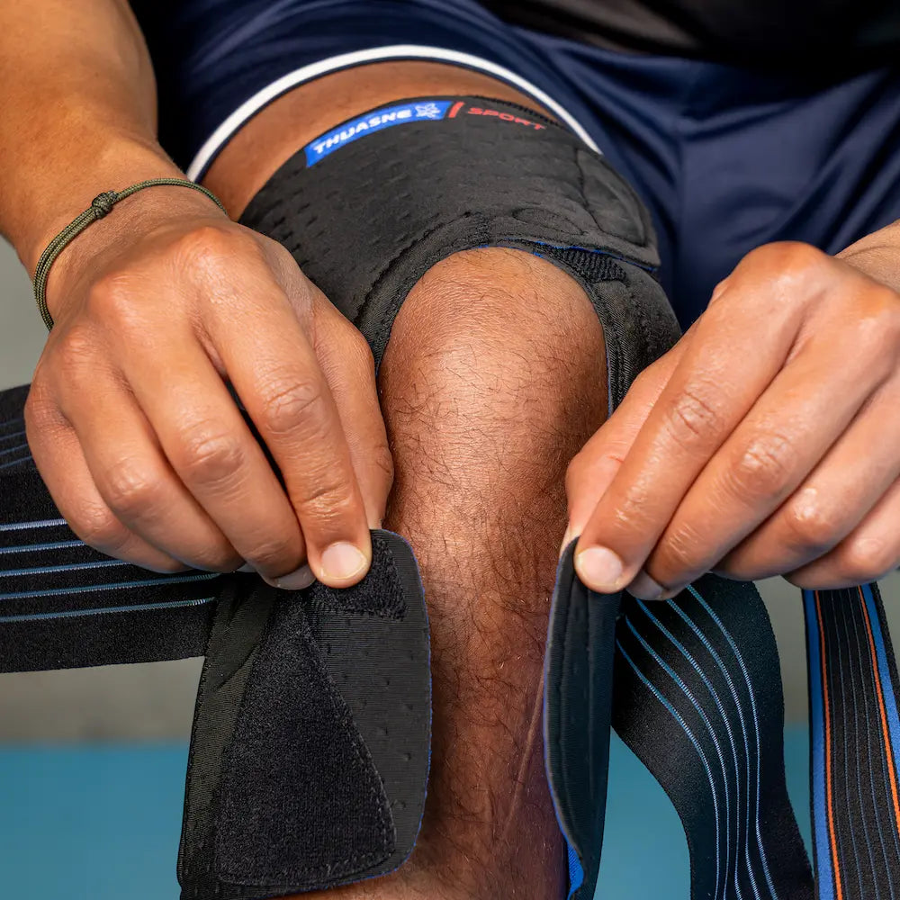 Genouillère stabilisatrice Thuasne - Rotulienne et ligamentaire - Stabilité 4 - ouverte