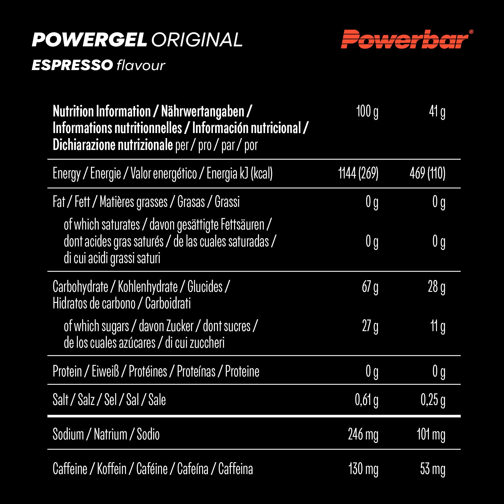 PowerGels Original POWERBAR - 41g