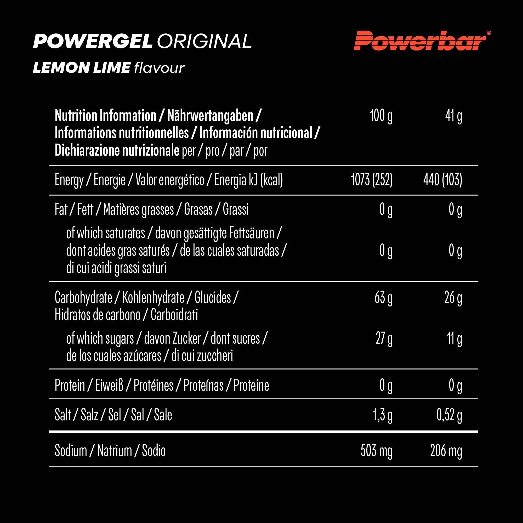 PowerGels Original POWERBAR - 41g
