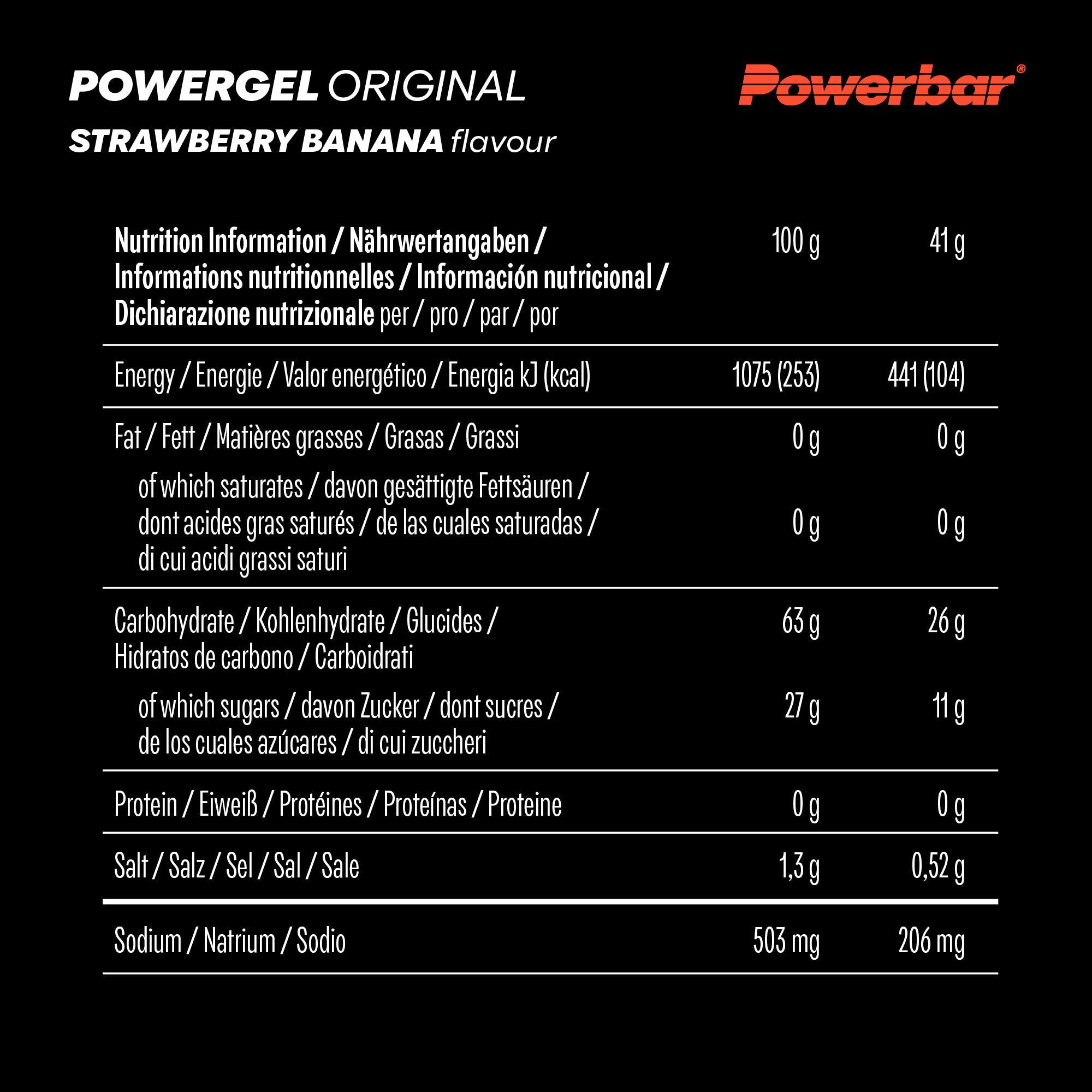 PowerGels Original POWERBAR - 41g