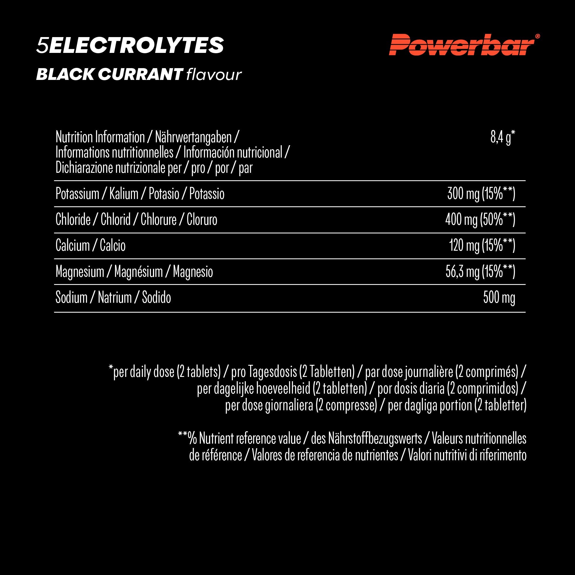 Tubes d'Electrolytes POWERBAR