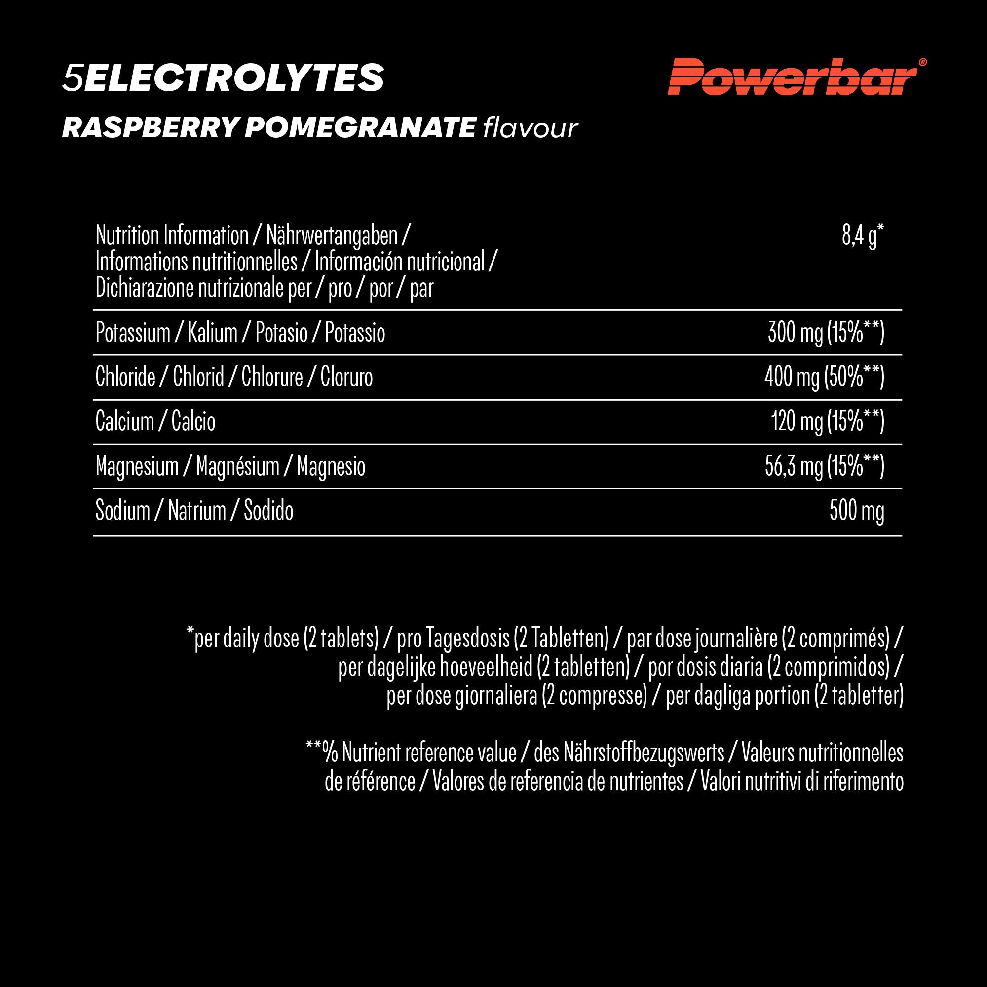 Tubes d'Electrolytes POWERBAR