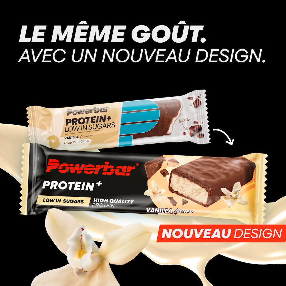 Barres Protéinées Protein+ Low In Sugar POWERBAR - 35g