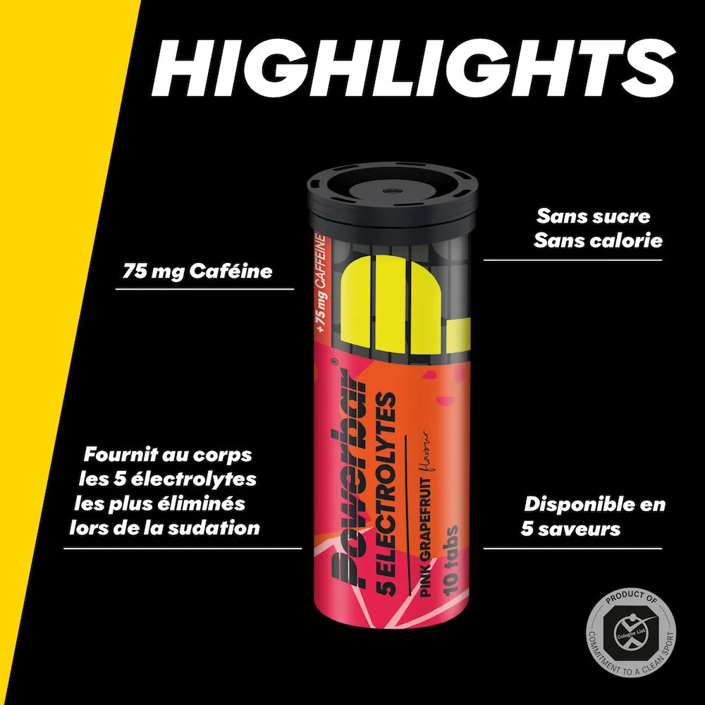Tubes d'Electrolytes POWERBAR