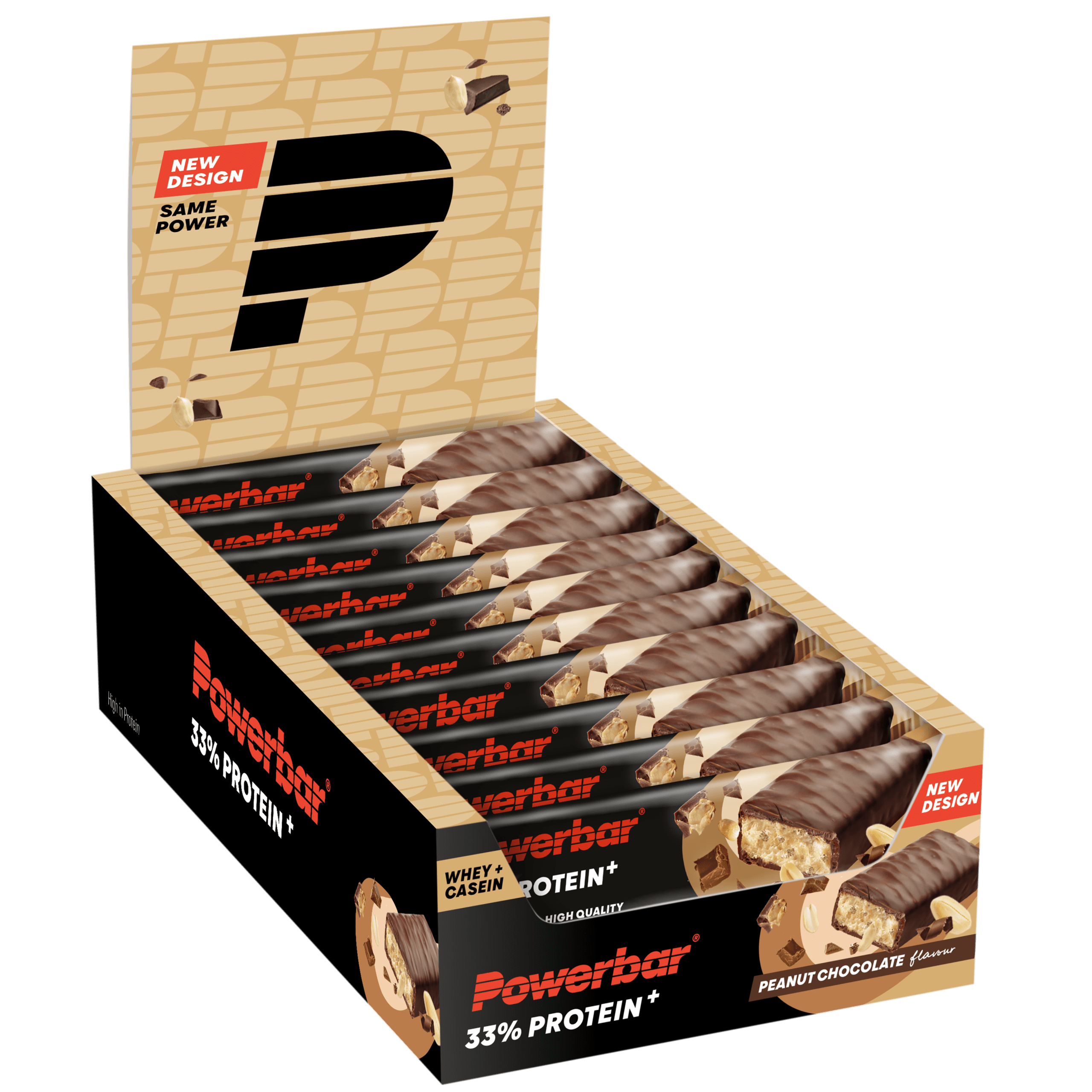 10 Barres Protéinées Protein+ 33% POWERBAR - 90g
