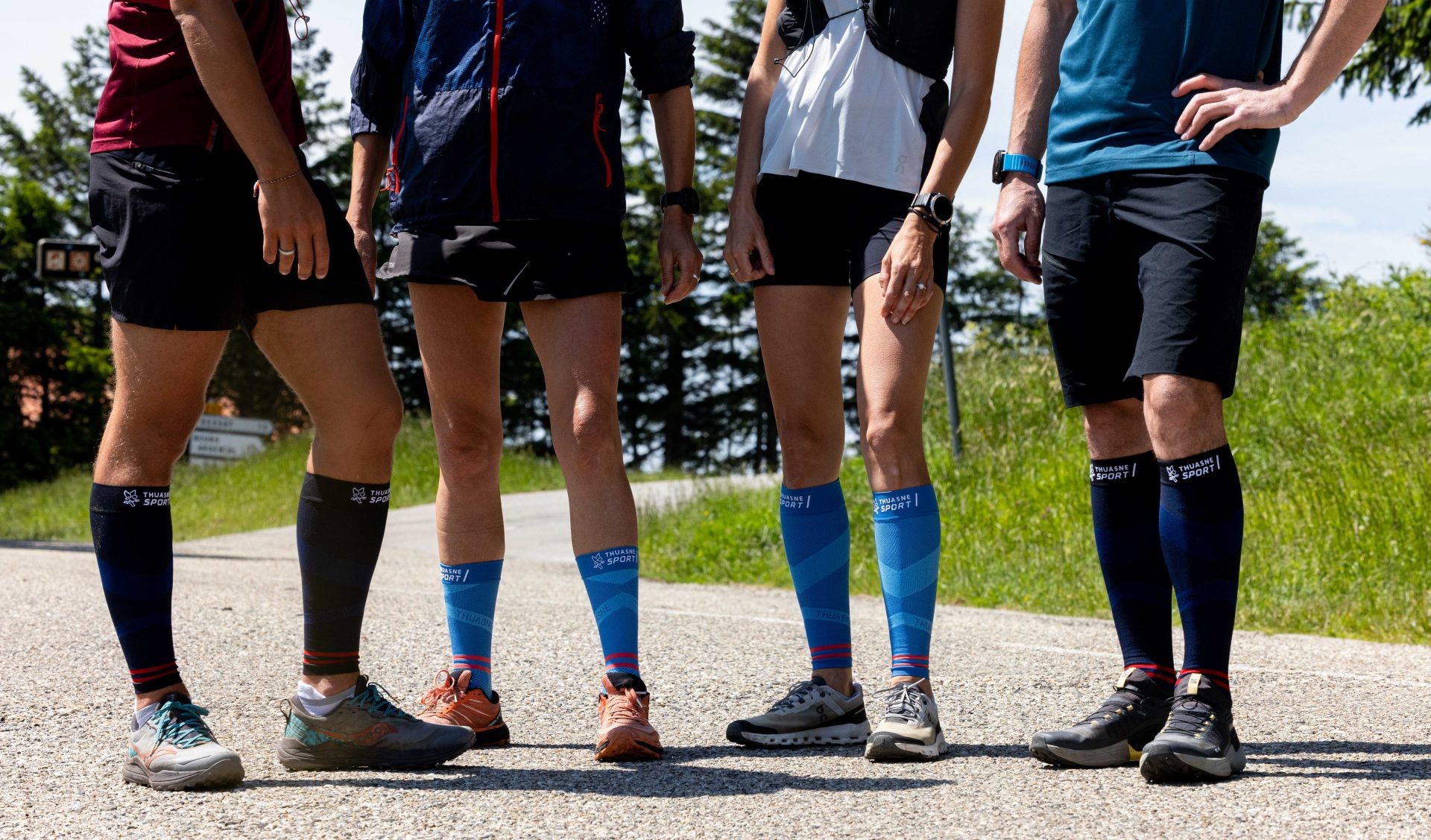 Thuasne Sport Chaussettes longues compression ACTIV Homme