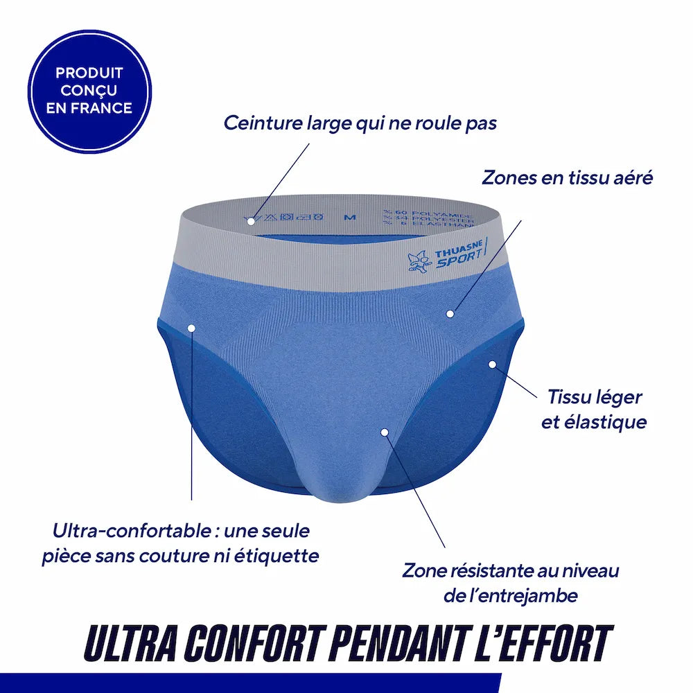 Slip de sport sans coutures Thuasne Sport