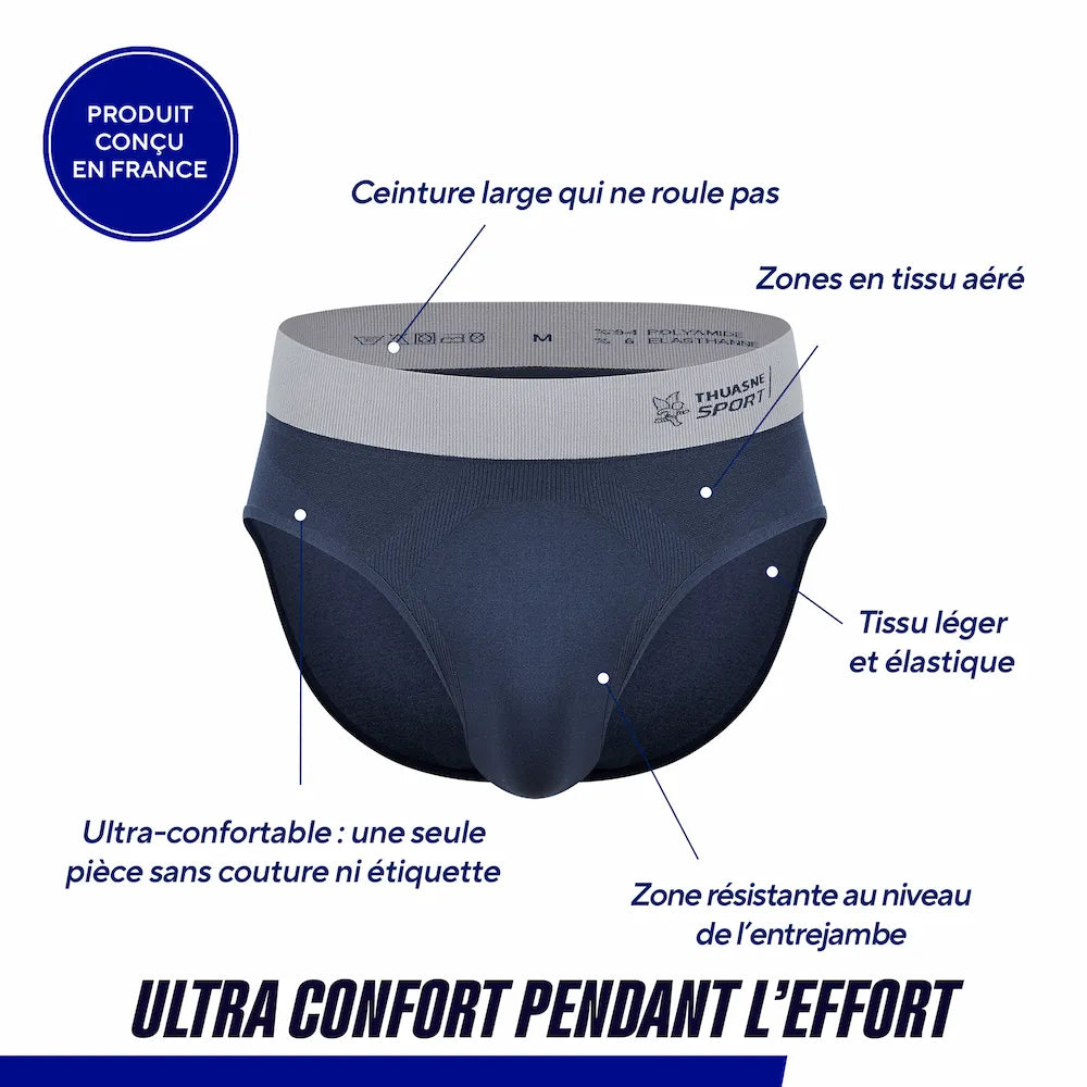 Slip de sport sans coutures Thuasne Sport