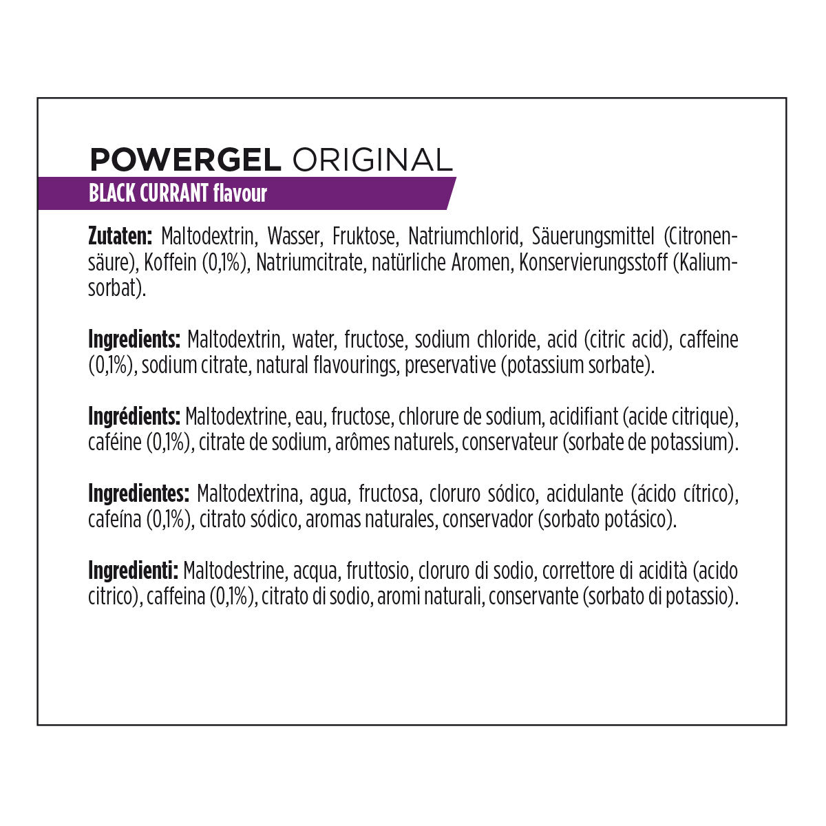 PowerGels Original POWERBAR - 41g