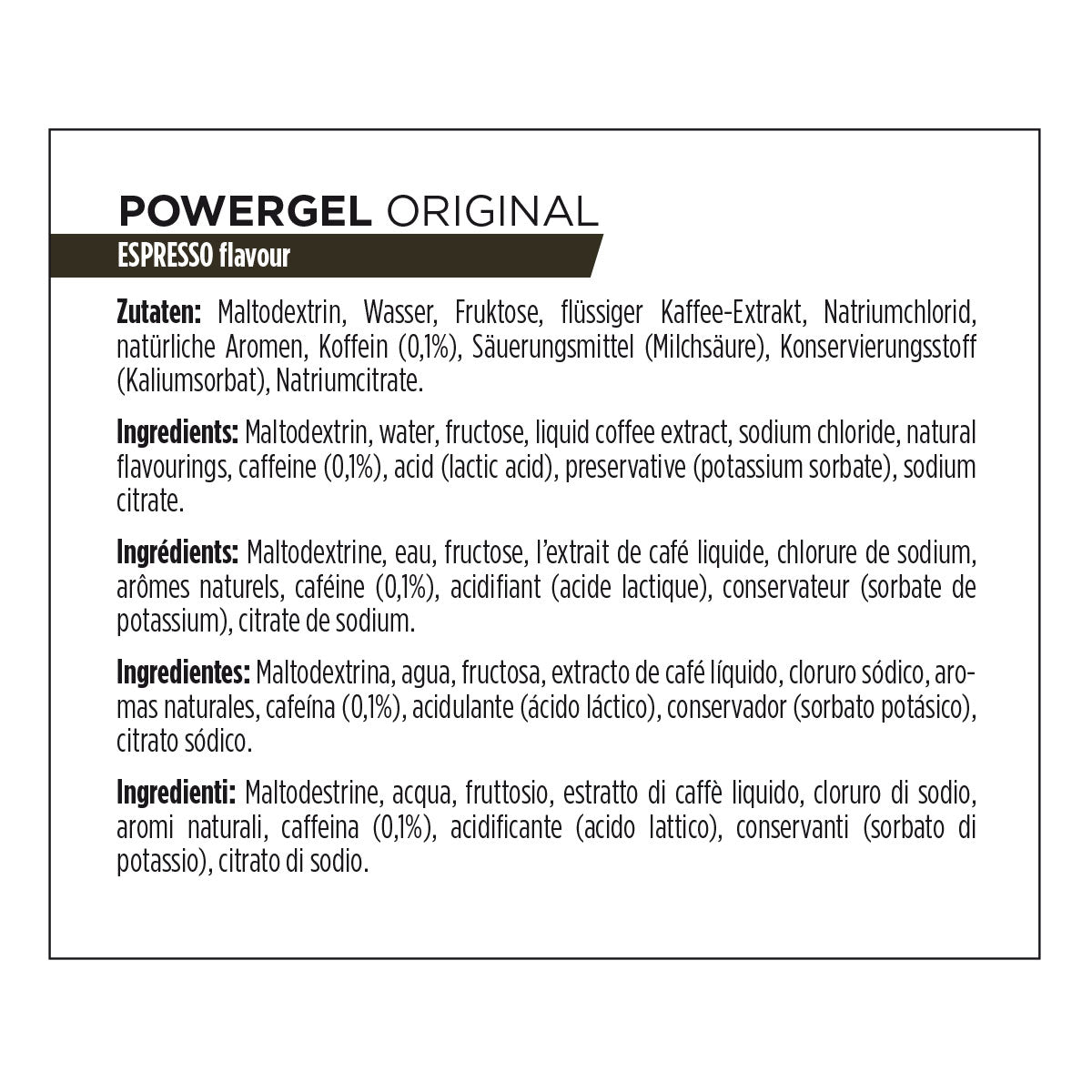 PowerGels Original POWERBAR - 41g