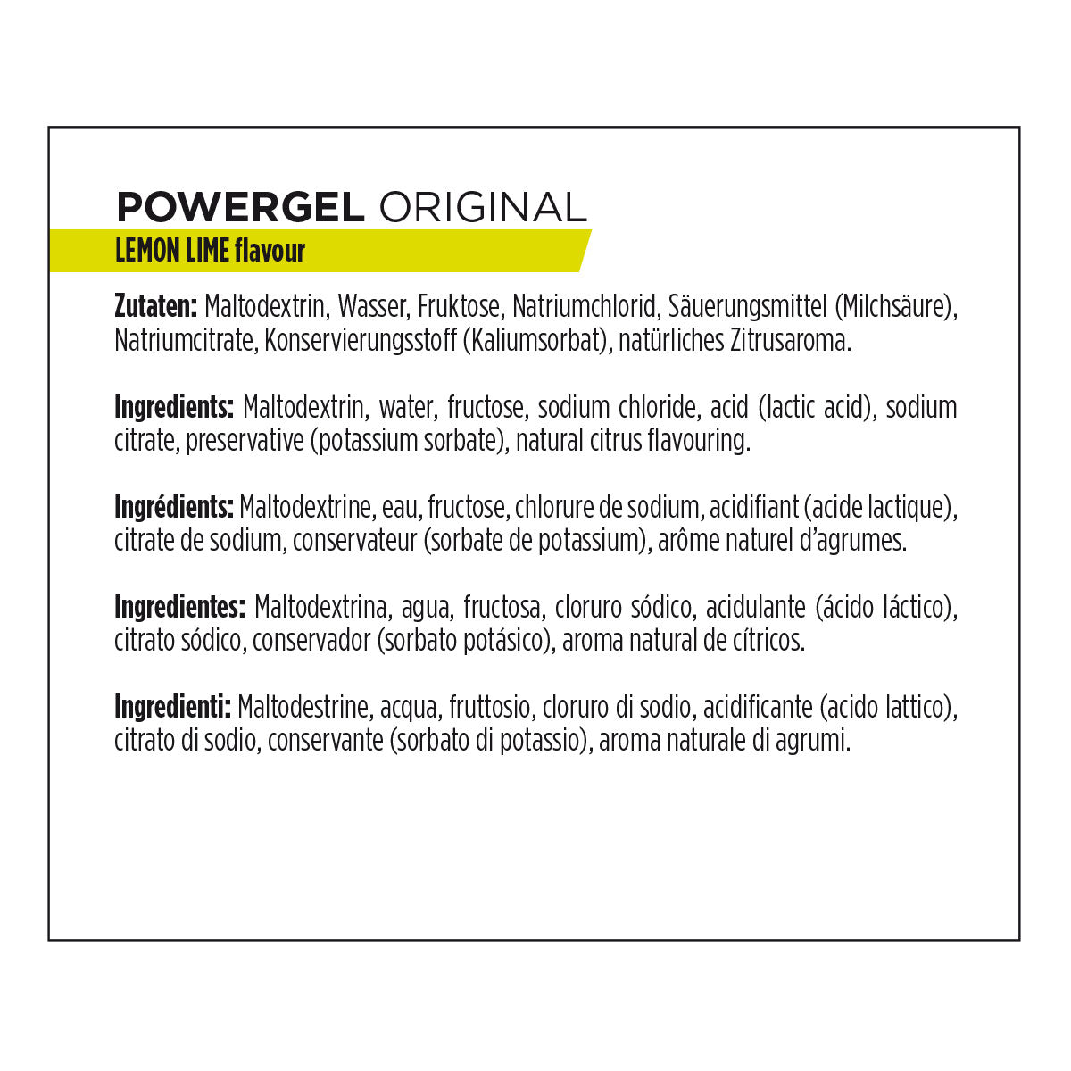 PowerGels Original POWERBAR - 41g