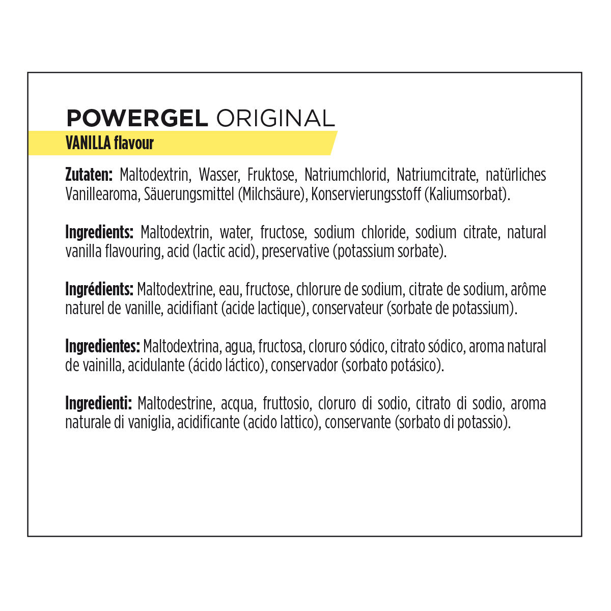 PowerGels Original POWERBAR - 41g