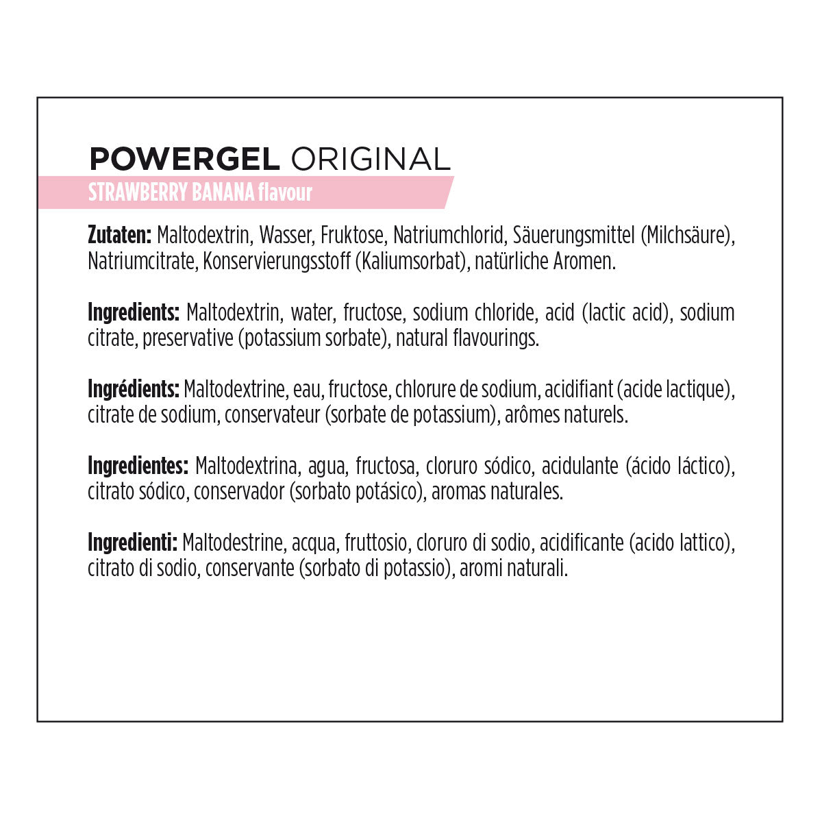 PowerGels Original POWERBAR - 41g