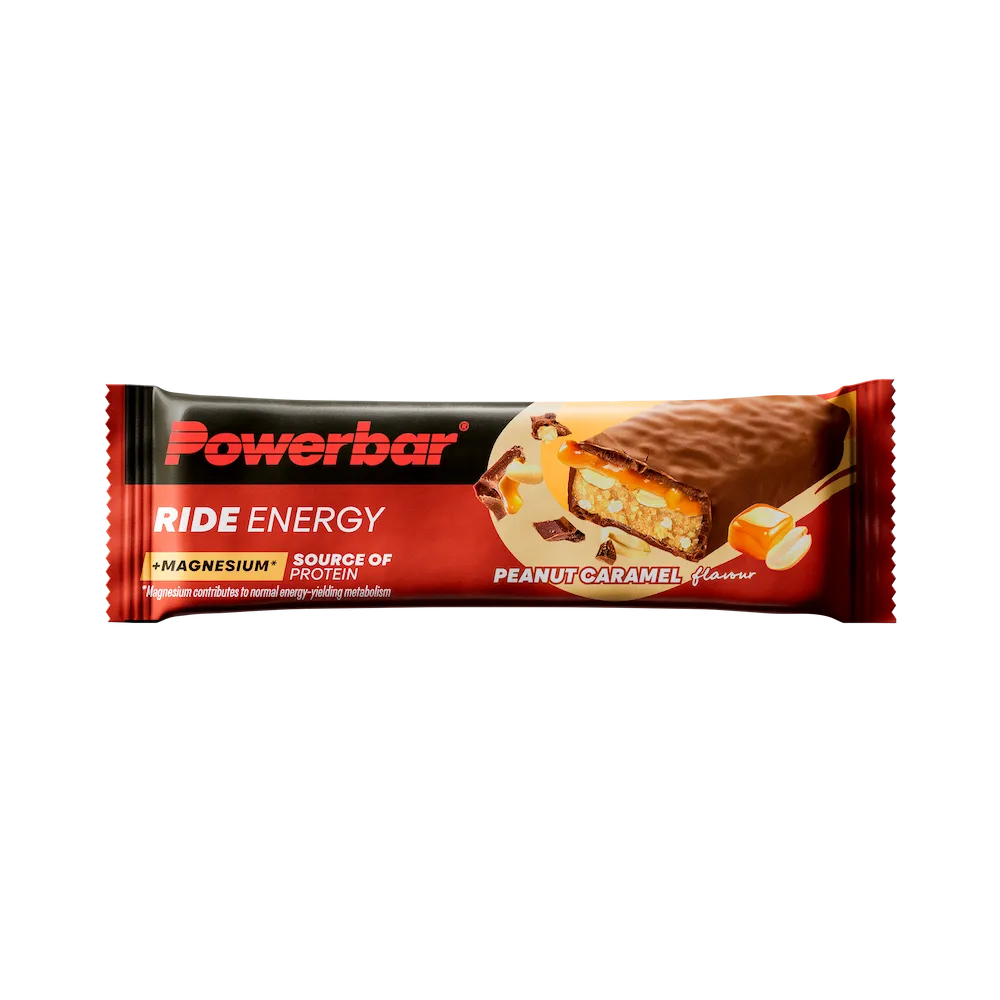 Barre énergétique Powerbar Ride Energy 55 g saveur Cacahuètes-caramel à l'unité
