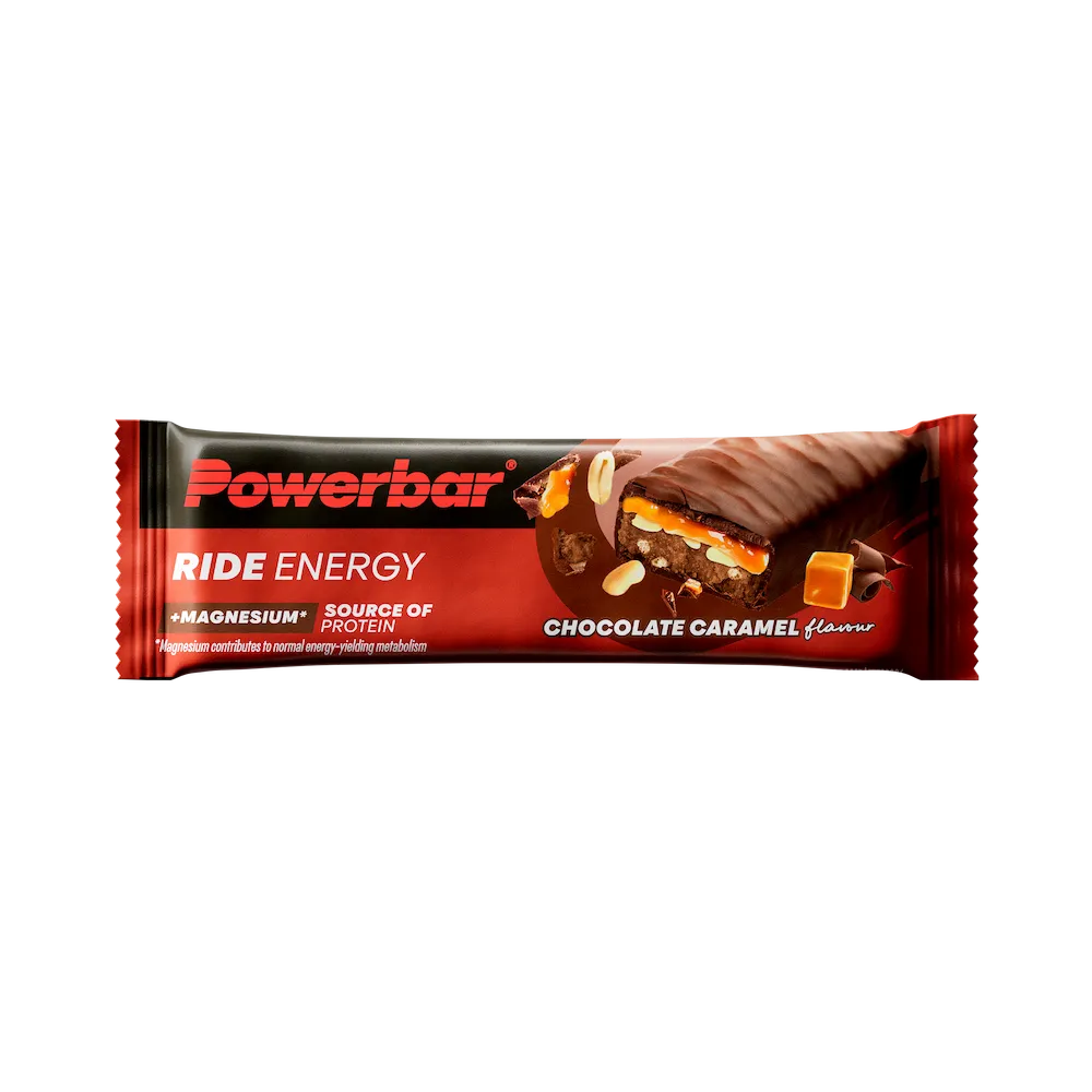 Barre énergétique Powerbar Ride Energy 55 g saveur Chocolat-caramel à l'unité