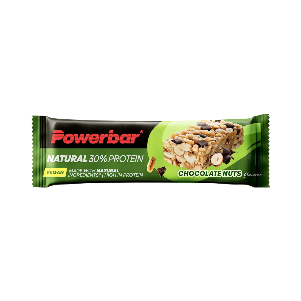 Barre protéinée vegan Powerbar Natural Protein 40 g Chocolat-noisettes à l'unité