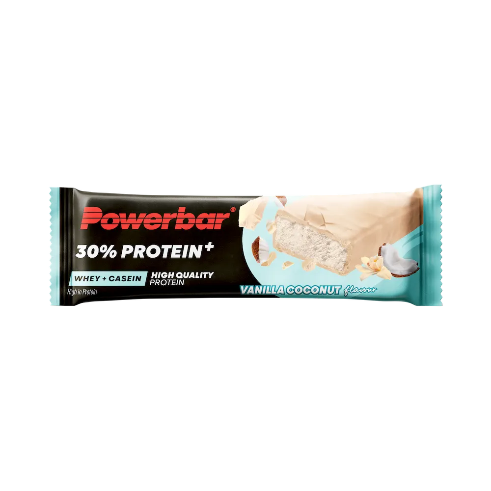 Barre protéinée Powerbar Protein+ 30% 55 g saveur Vanille-Coco à l'unité