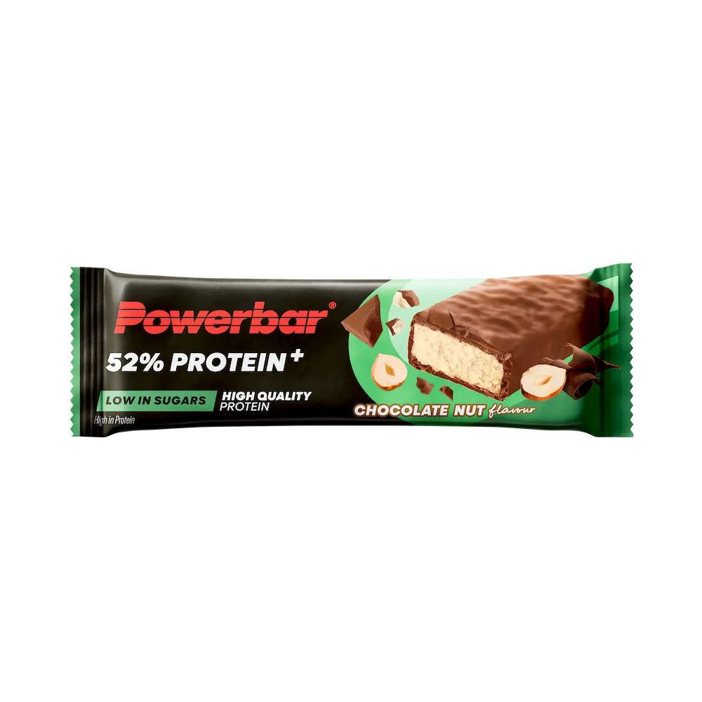 Barre protéinée Powerbar Protein+ 52% 50 g saveur Chocolat-noisettes à l'unité