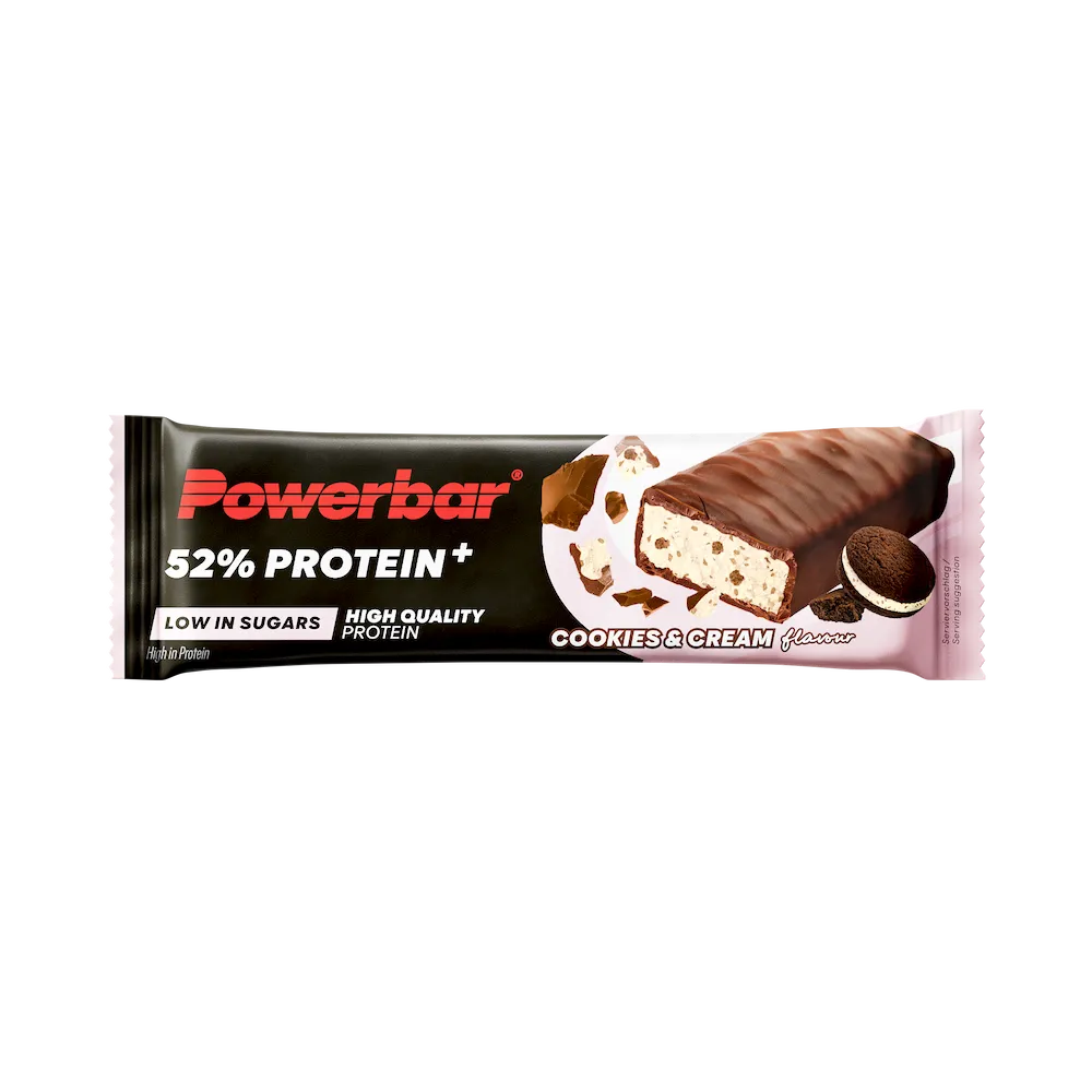 Barre protéinée Powerbar Protein+ 52% 50 g saveur Cookies & Cream à l'unité