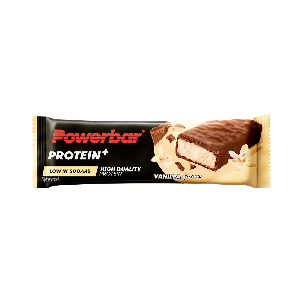Barre protéinée Powerbar Protein+ Low In Sugar 35 g saveur Vanille à l'unité