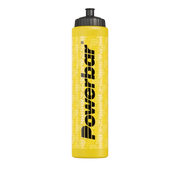 Bidon Powerbar 1000 ml jaune avec bouchon vissable pour hydratation pendant le sport