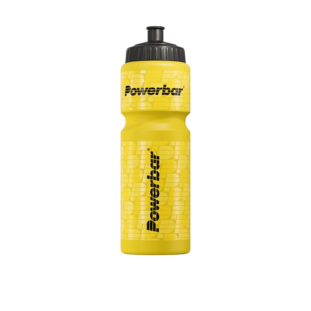 Bidon Powerbar jaune 750 ml pour hydratation sportive