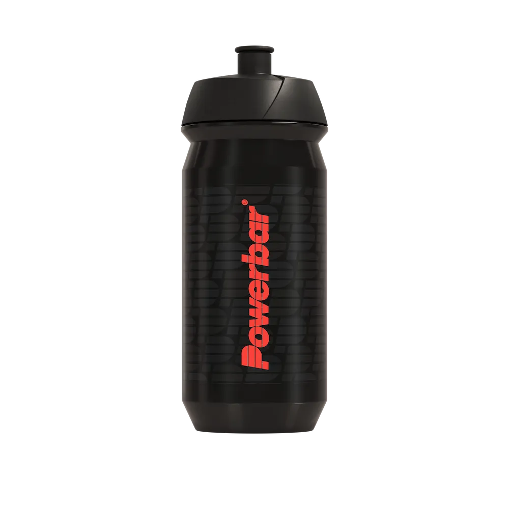 Bidon Powerbar Black Line noir 500 ml pour hydratation sportive