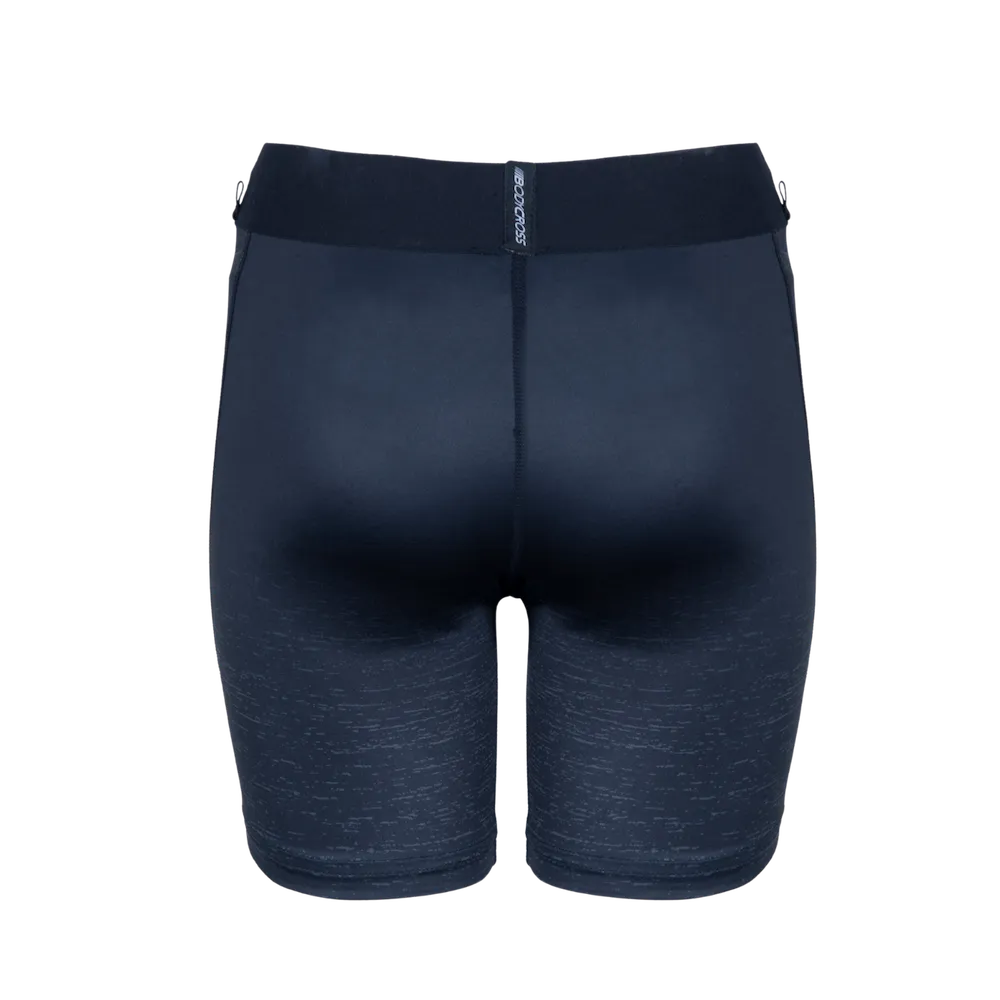 Cuissard intégré du short-jupe running trail femme BODYCROSS Angy vue arrière