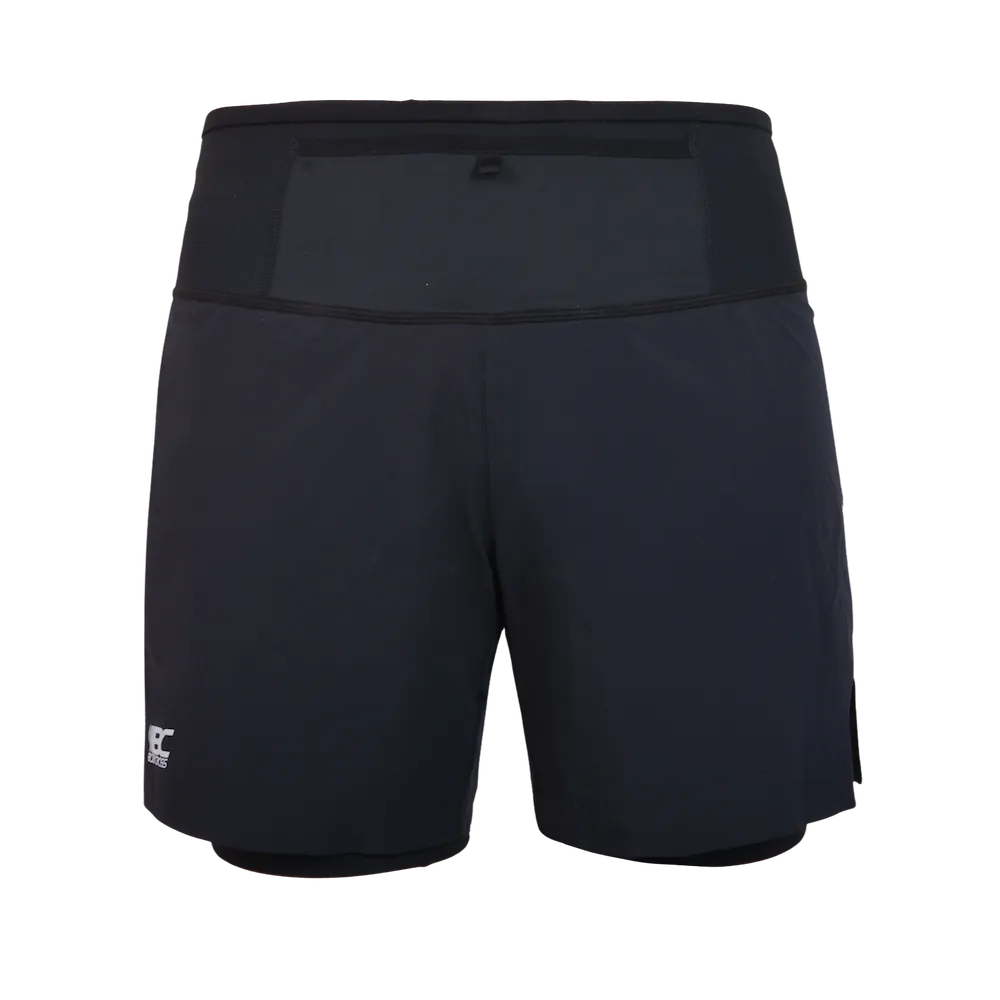 Short-cuissard running trail homme BODYCROSS Onder Ultra noir vue de dos