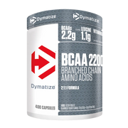 Pot Dymatize BCAA 2200 de 400 capsules d'acides aminés