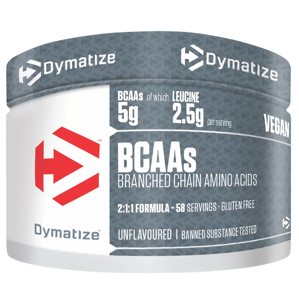Pot Dymatize BCAAs Acides Aminés 300 g goût neutre