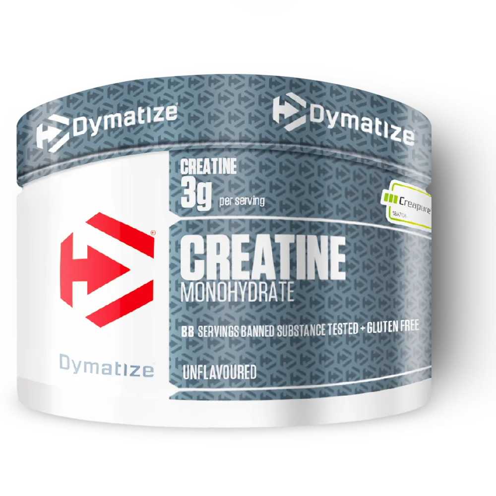 Pot Dymatize Créatine Monohydrate Creapure 300 g goût neutre