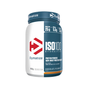 Pot Dymatize ISO100 Hydrolyzed 932 g saveur Chocolat-cacahuètes
