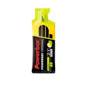 Gel énergétique Powerbar PowerGel Original 41 g Citron-Citron vert avec formule de glucides 2:1