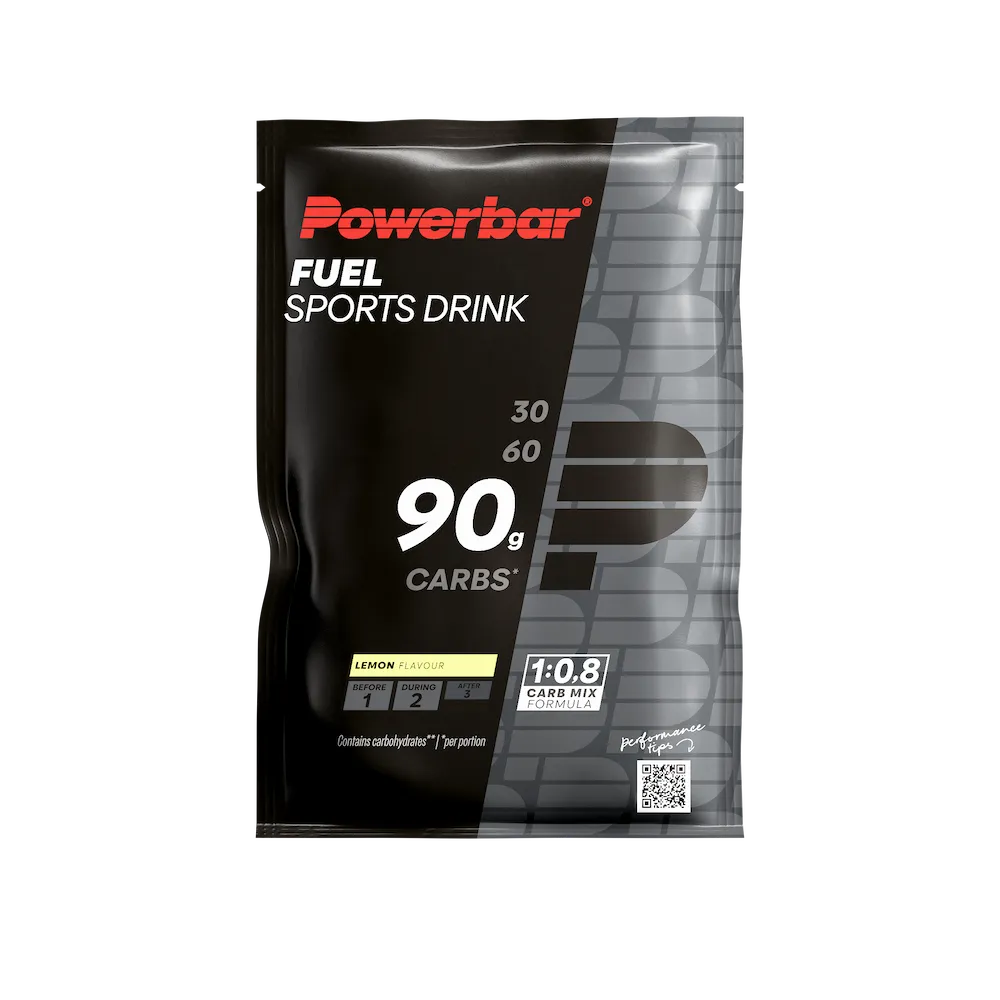 Sachet Powerbar Fuel Sports Drink 94 g saveur Citron avec 90 g de glucides